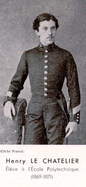 Henry Le Chatelier en la École Polytechnique