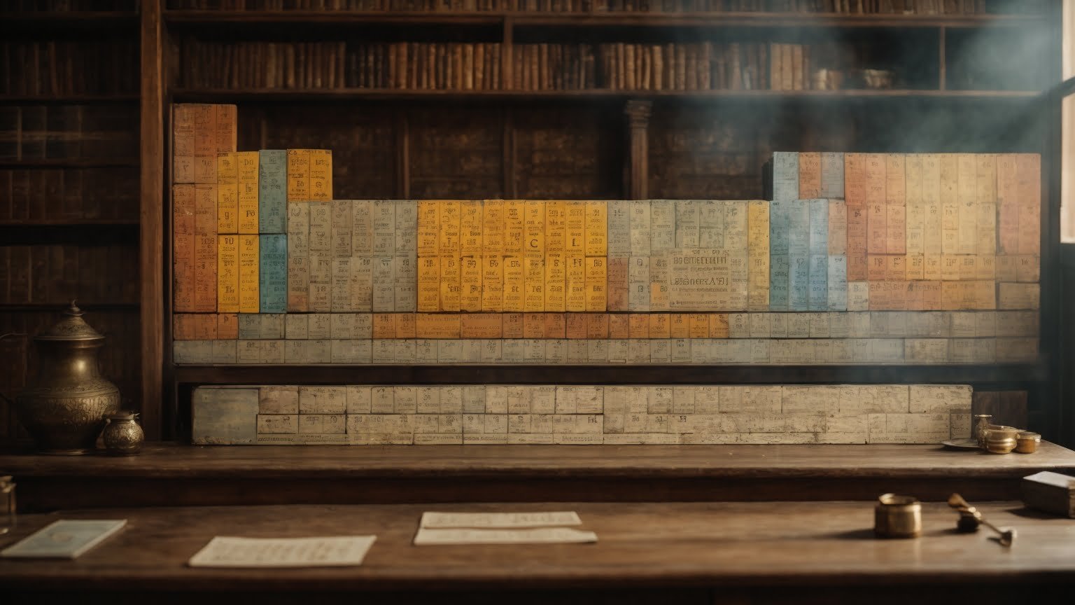 Historia de la tabla periódica I
