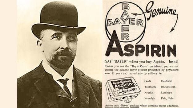 Felix Hoffmann y publicidad de aspirina ®