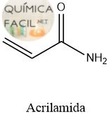Estructura de la acrilamida