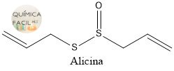 Estructura de la alicina