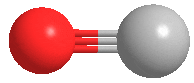 Estructura 3D del monóxido de carbono