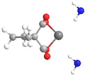 Estructura 3D del carboplatino