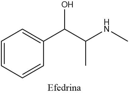 Estructura de la efedrina