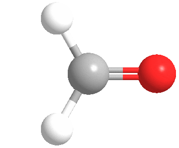 Estructura 3D del formaldehido