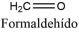 Estructura del formaldehido