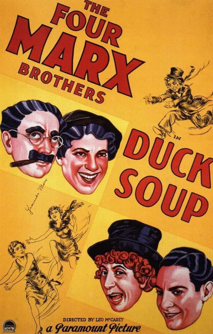 Cartel de Duck Soup de 1933
