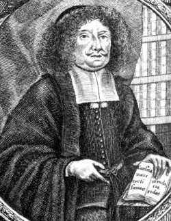 Litografía de Johann Joachim Becher