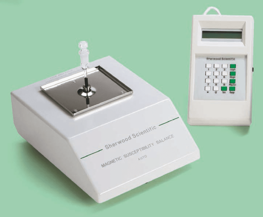 Modelo comercial de una balanza Evans, por Sherwood Scientific