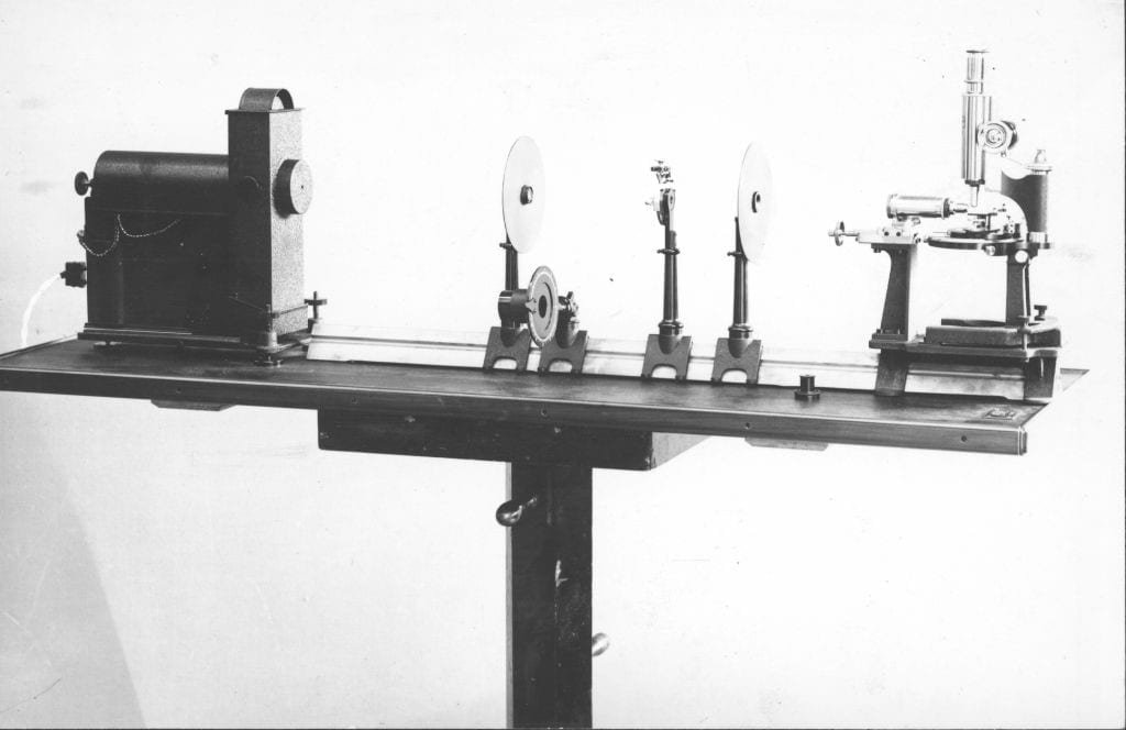 Ultramicroscopio de inicios del siglo XX