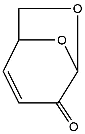Estructura 2D de la levoglucosenona