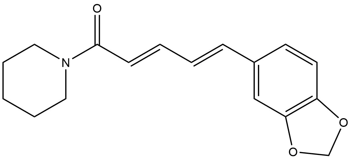 Estructura 2D de la piperina