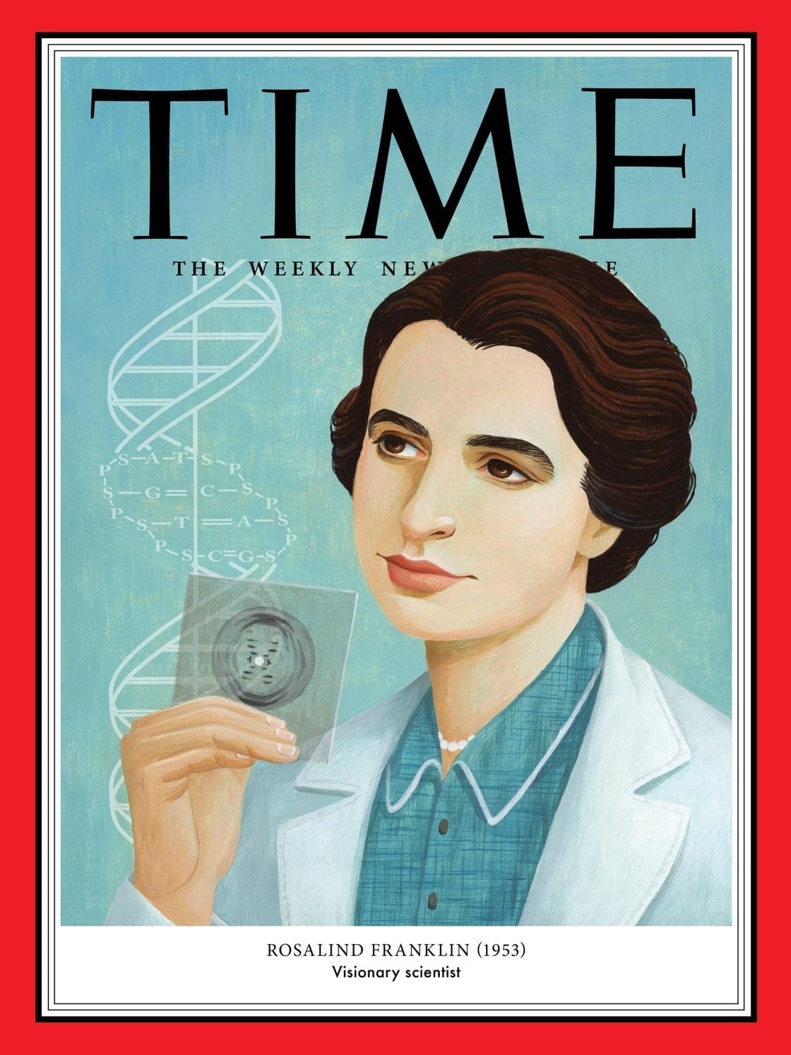 Portada de Rosalind Franklin en la revista Time