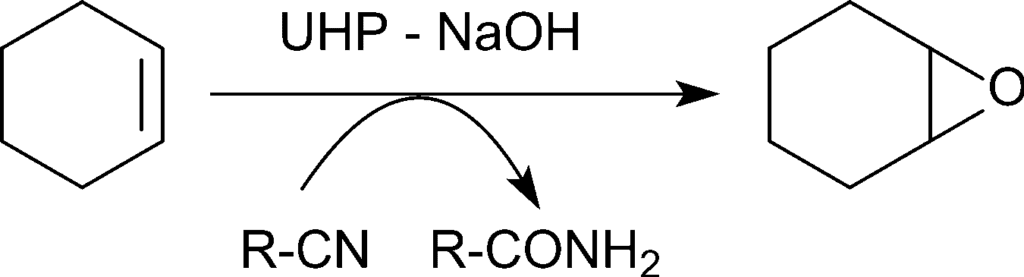 Epoxidación del ciclohexeno con UHP