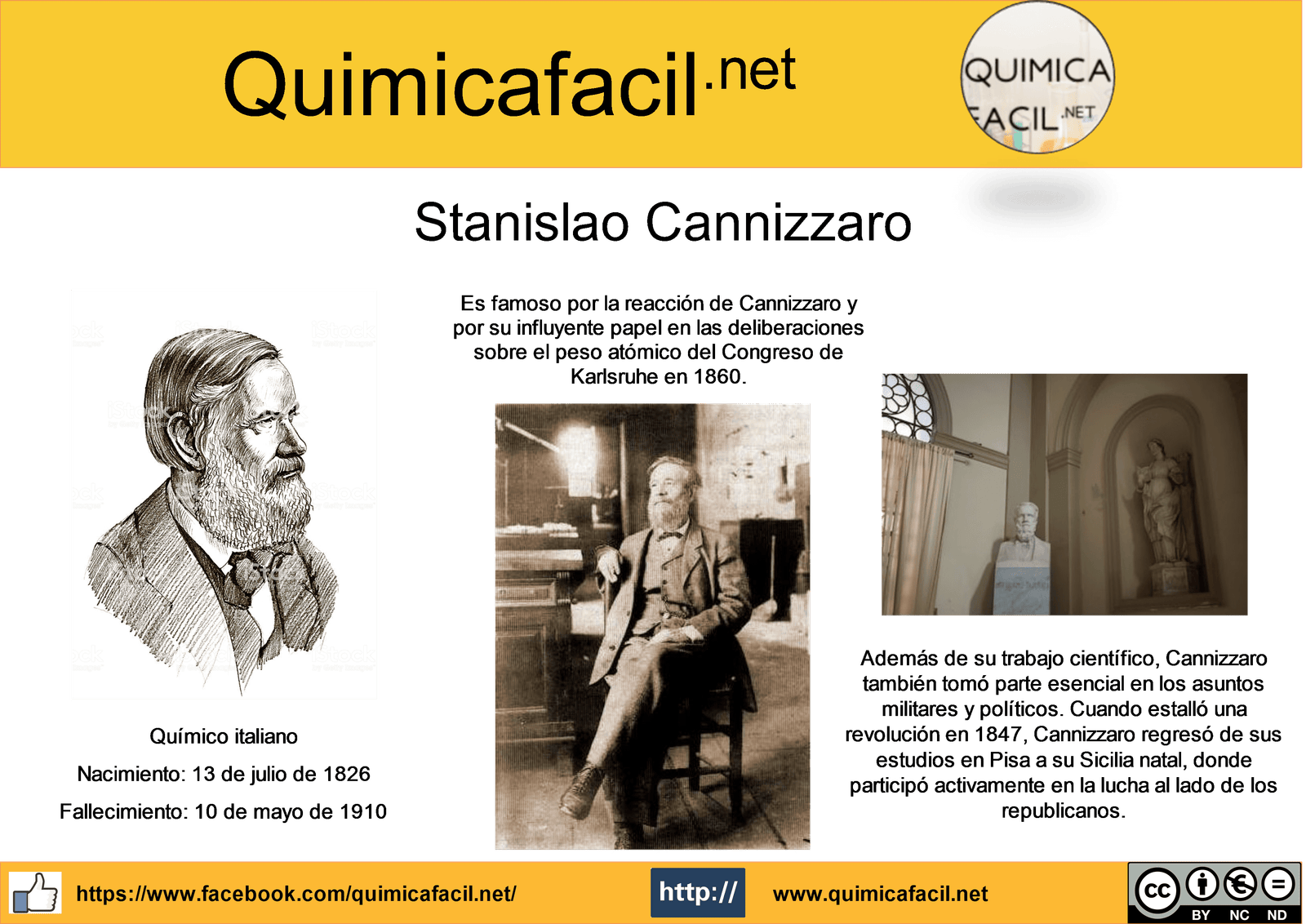 Infografia Stanislao Cannizzaro