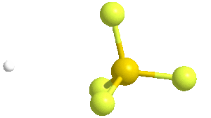 Estructura 3D del ácido fluorobórico