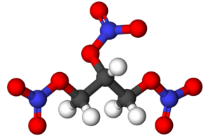 Estructura de la nitroglicerina