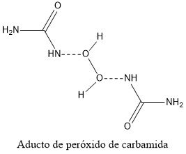 Estructura 2D del peróxido de carbamida
