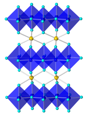 Estructura Cristalina del azul YinMn