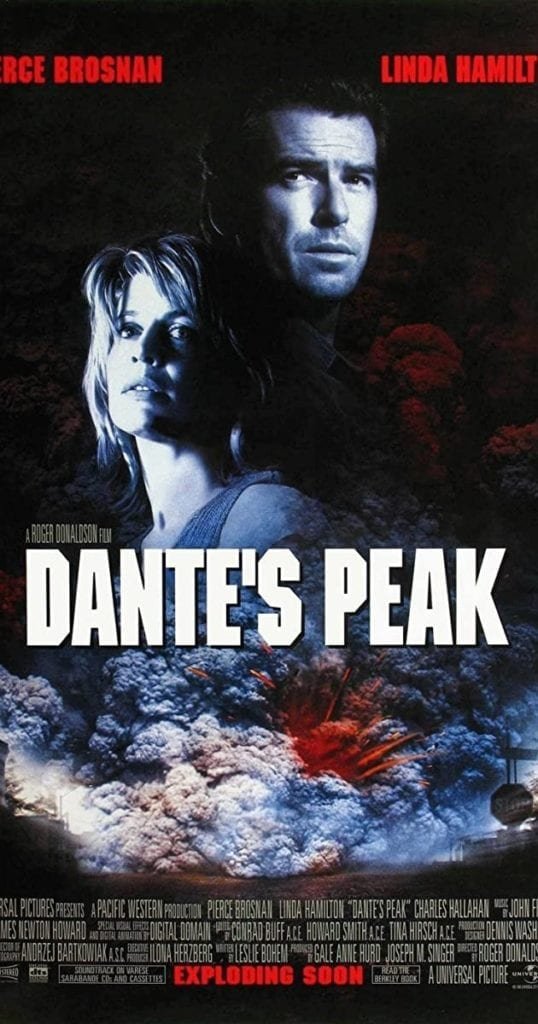 Poster teatral de Dante's Peak
