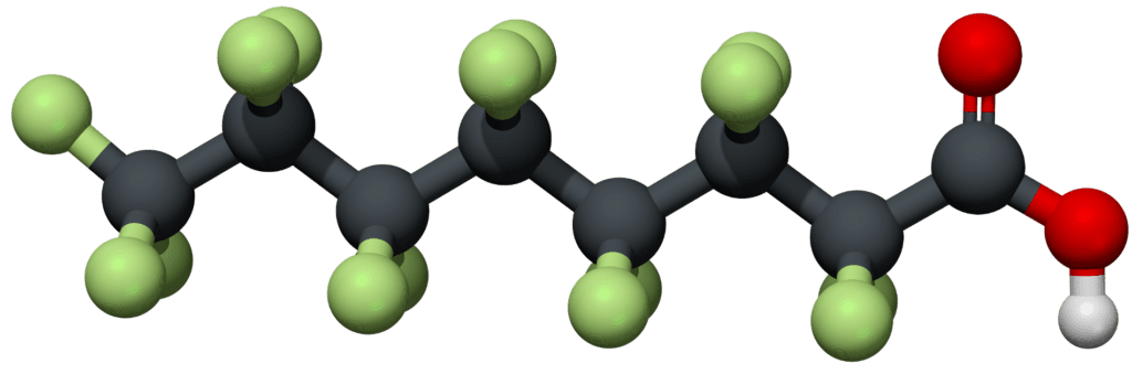 Estructura del PFOA
