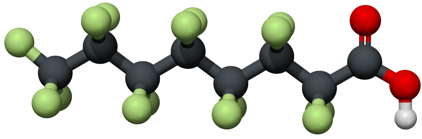 Estructura del PFOA