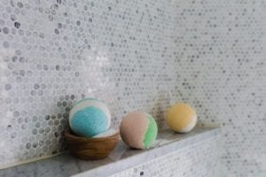 La química de las bombas de baño