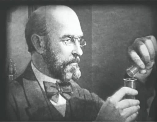 Dibujo de Butlerov en el laboratorio