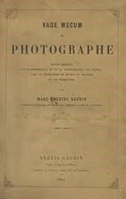 Portada de Vademecum photographe