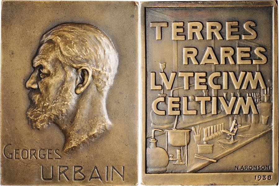 Medalla en honor a Georges Urbain