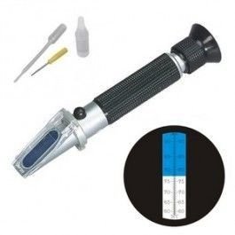 Refractómetro manual para la medición de grados Brix