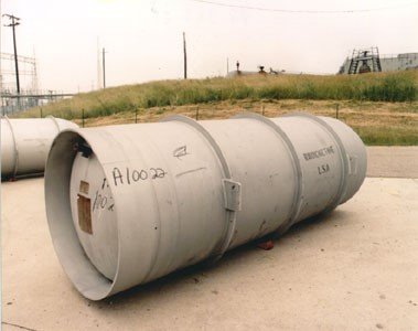 Tanque de almacenamiento de hexafluoruro de uranio