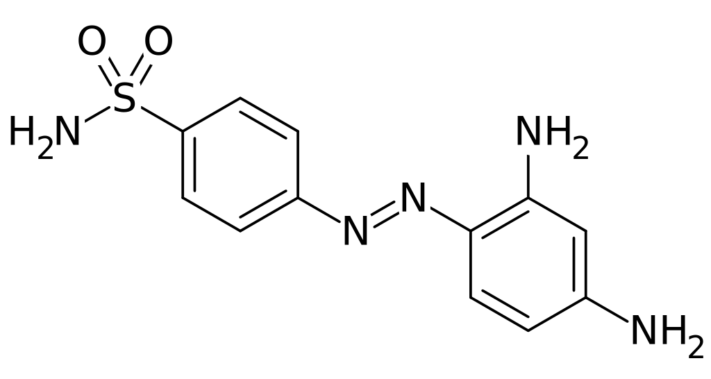 Estructura del Prontosil