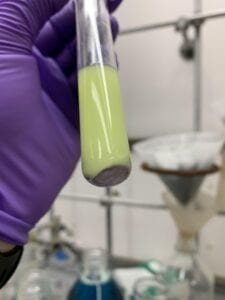 Oxidación y reducción del oro
