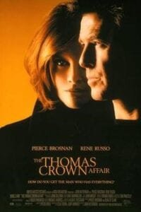 Cartel original de cine de The Thomas Crown affair