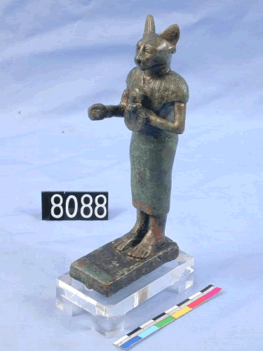 Figura de Bastet en bronce. University College London