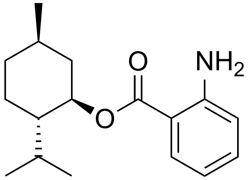 antranilato de mentol (meradimato)