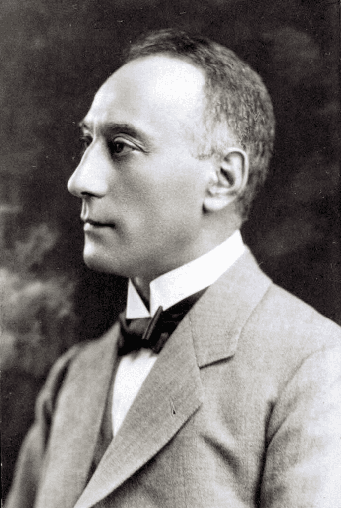 Ernst Julius Cohen. Fotografía realizada probablemente hacia 1902.