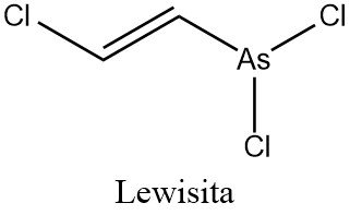 Estructura de la lewisita