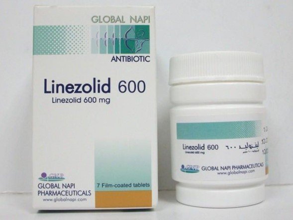 Presentación comercial del linezolid