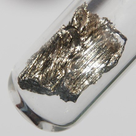 Muestra de samario ultrapuro