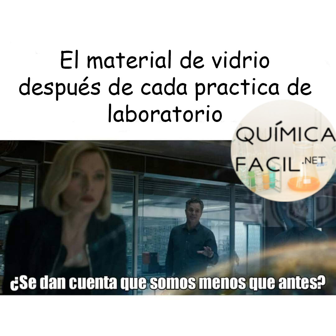 El terror del material de vidrio