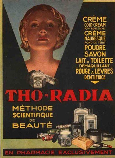 Cosméticos radioactivos