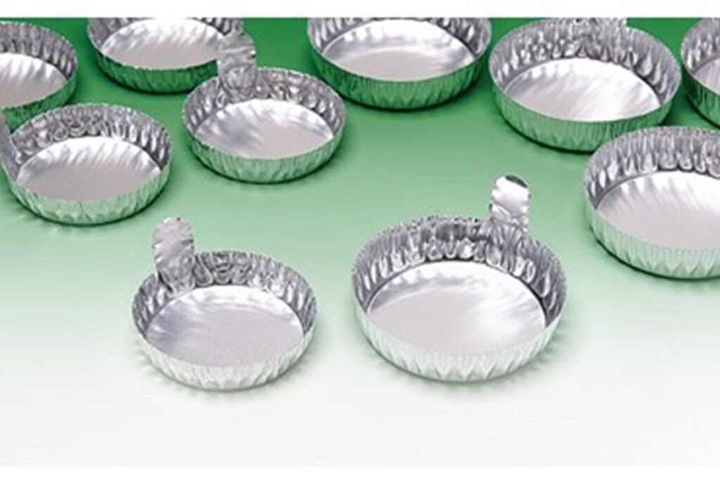 Cápsulas de evaporación de aluminio desechables.