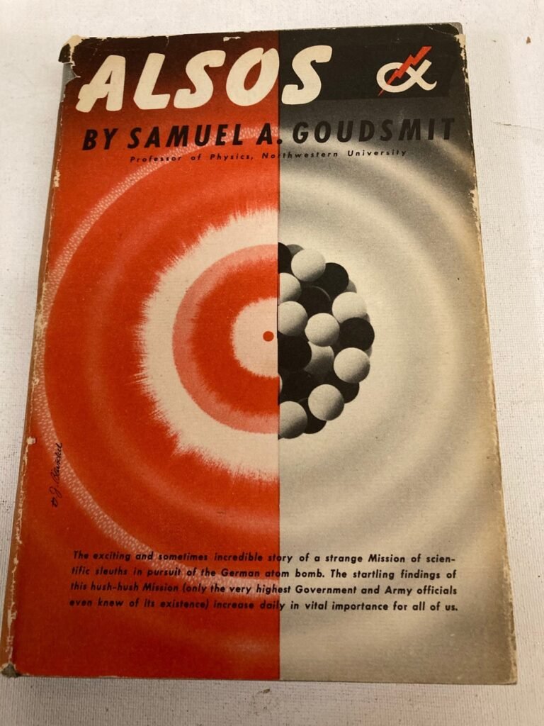 Portada de Alsos, libro de Samuel Goudsmit