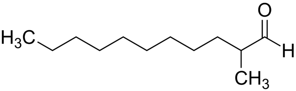 Estructura del 2-metilundecanal