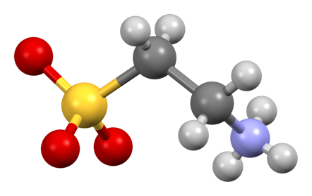 Estructura 3D de la taurina