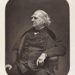 Louis Désiré Blanquart-Evrard en 1869, impresión a la albúmina, retrato hecho por el mismo