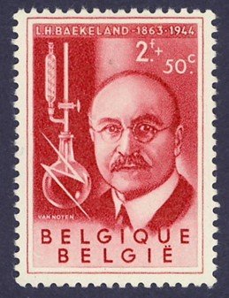 Sello postal Belga en honor a Leo Baekeland