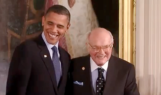 Coover con Barack Obama